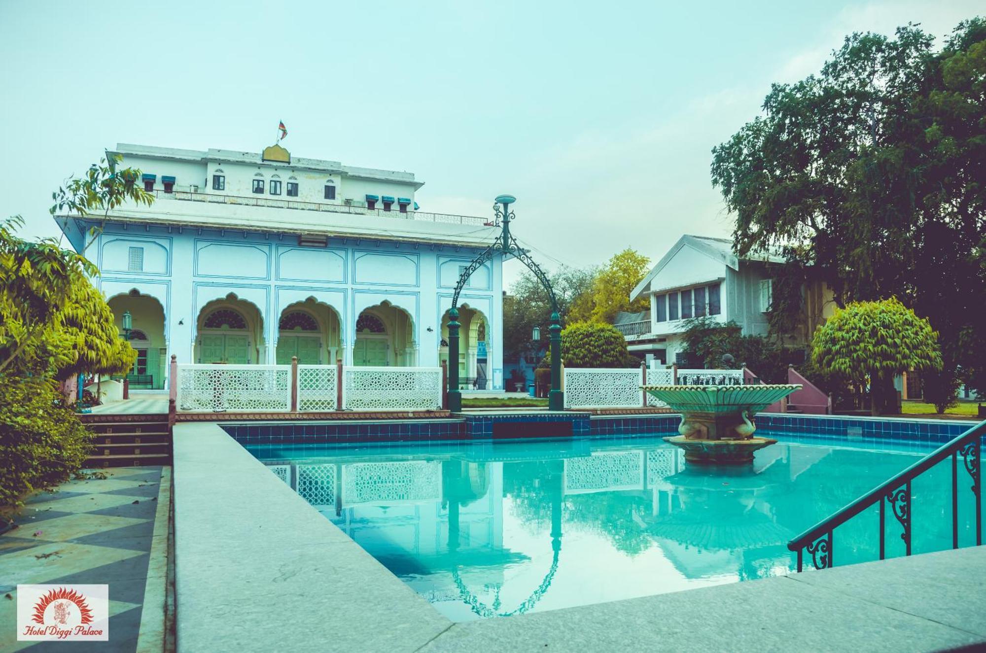 Diggi Palace A Luxury Heritage Hotel Jaipur Exterior foto